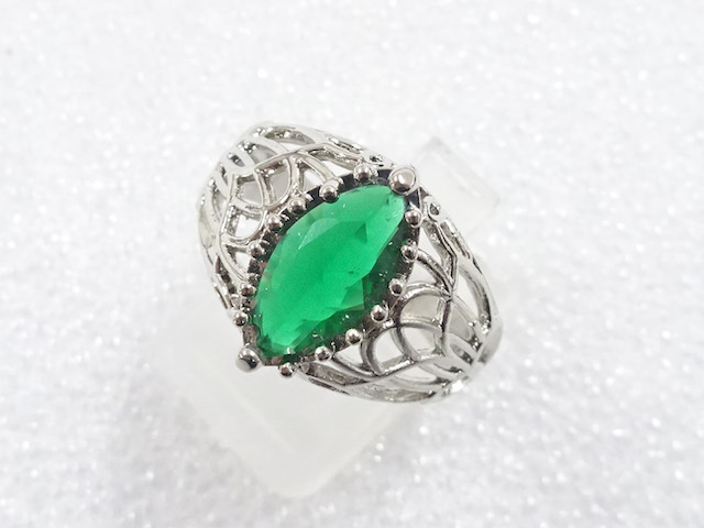 COLORED STONE FASHION RING / JP SIZE 15.5
